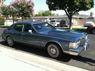 You Are Bidding On An Absolutely 1985 Cadillac Seville 4.  1l V - 8 Ht - 410 photo