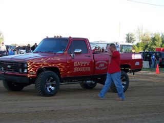 1986 Chevy Pulling Truck photo