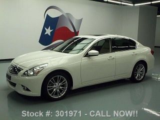 2011 Infiniti G37 Journey Premium Only 36k Texas Direct Auto photo