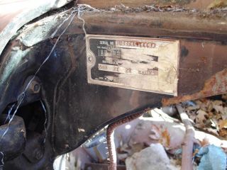 1955 Ford Crown Victoria Glass Top Vin Number U5sf151113 Body Number 64b photo