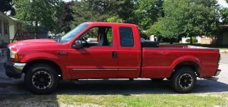 1999 F - 250 Ford Duty Extended 4 Door 8 Foot Bed photo