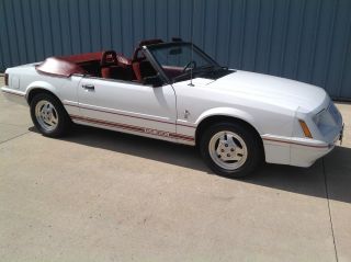 1984 1 / 2 Ford Mustang Gt350 Convertible 20th Anniversary Limited Edition photo