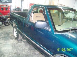 1996 Chevy S - 10 S10 Ls V8 Project Truck Green Short Bed Truck 350 photo