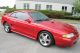 1996 Ford Mustang Svt Cobra - Red / Tan - Garaged - Fla - Kept - Lowest Mileage In The Usa Mustang photo 10