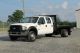 2007 Ford F550 Xl Crew Cab Flatbed Dually Truck 6.  0l Diesel F-550 photo 1