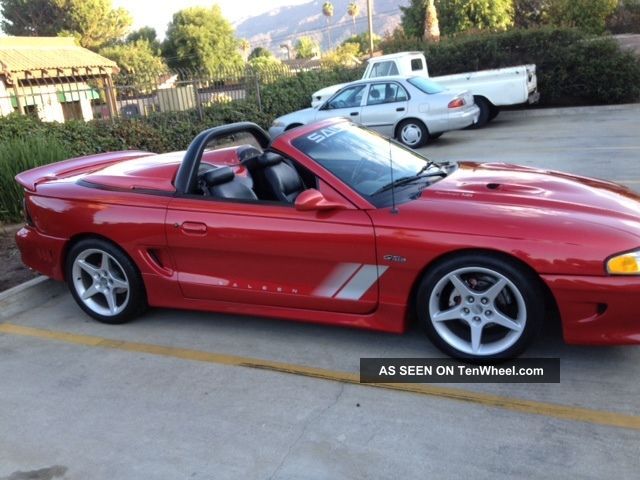 1998 Ford mustang gt saleen #10