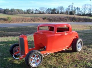 1932 Ford 3 Window Coupe Hot Rod Street Rod photo