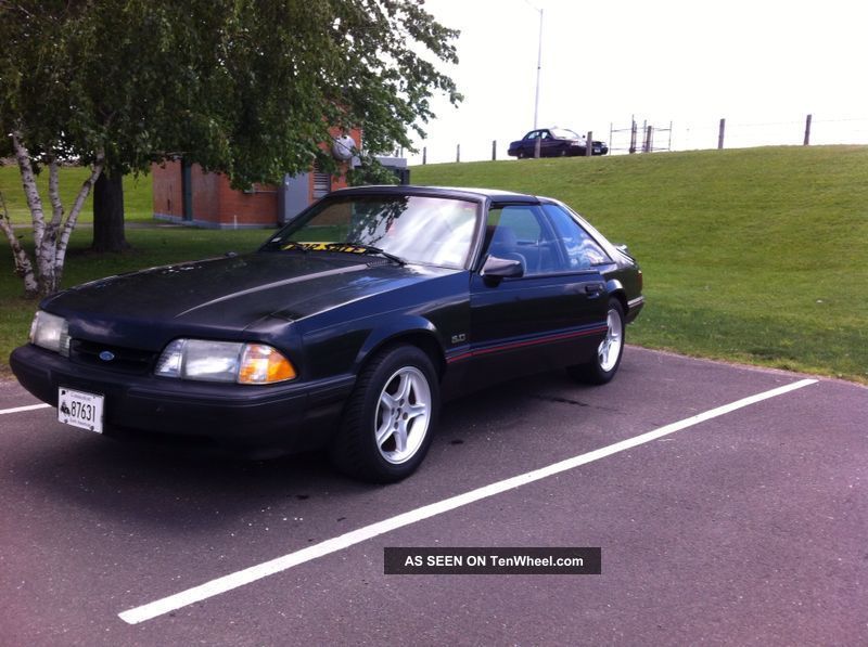 1988 Ford mustang hatchback lx #6