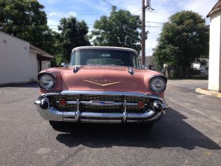 1957 Chevrolet Chevy Bel Air Convertible Look Really photo