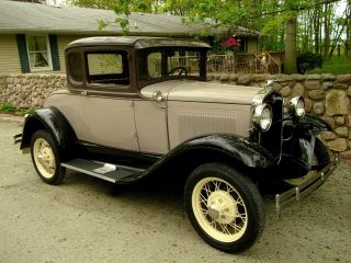 1931 Model A Coupe All Ford Steel photo