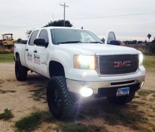 2008 Gmc Sierra 2500hd Duramax 6.  6l Turbodiesel Lifted Z71 4x4 Deleted Stack photo