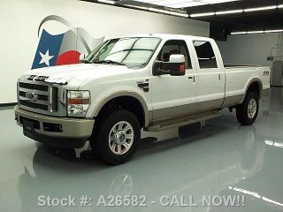 2010 Ford F - 350 King Ranch Crew 4x4 Off - Road Diesel 21k Texas Direct Auto photo