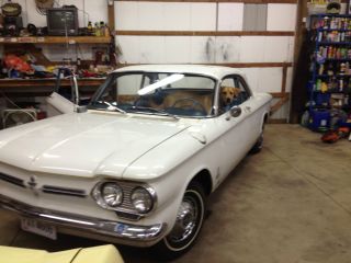 1962 2 Door Corvair,  Automatic,  80hp,  Paint And Body.  From Az.  Intr photo
