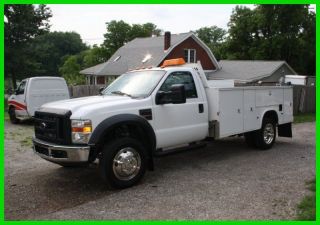 2008 Ford F - 550 Duty Service Lube Mobile Repair Truck 6.  4l Powerstroke photo