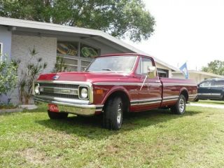 Chevrolet: 1969 Custom - 10 Longbed 2 - Tone,  All,  Numbers Matching Pick - Up photo