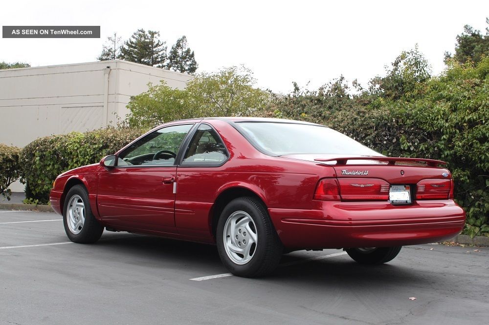 1996 Ford thunderbird lx owners manual
