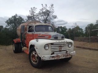 1949 Ford F6 Truck,  Later Ohv Engine,  California Registered,  Drivable photo