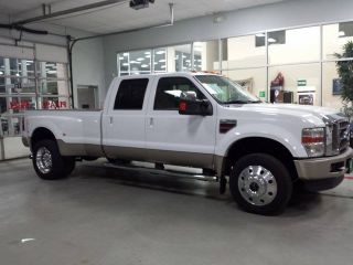 2008 Ford F - 450 Duty King Ranch Crew Cab Pickup 4 - Door 6.  4l photo