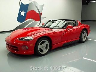1992 Dodge Viper Rt / 10 Roadster Rare First Year Only 3k Texas Direct Auto photo