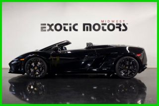 2010 Lamborghini Gallardo Lp560 - 4 Spyder,  Triple Black,  4,  499mi $169,  888 photo