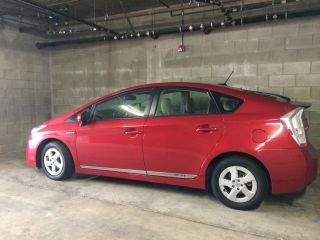 2010 Gorgeous 5dr Hb Red Prius Iv - - Luxury / Solar Panel Moon Roof photo