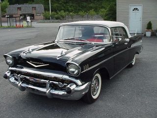 1957 Chevrolet Bel Air Convertible.  Cond.  Great Colors photo