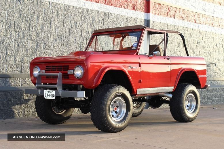 Early ford bronco bodies #10