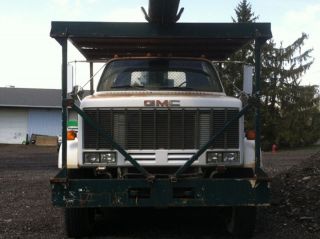 1987 Gmc Topkick 70 ' Hi - Ranger Bucket Truck 8.  2l Detroit Diesel photo