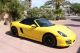 2014 Porsche Boxster Yellow With Black Rims Boxster photo 3