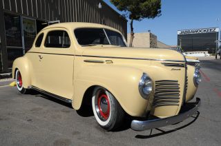 1940 Plymouth Coupe Hot Rod - Ac & Heater - 350 V8 - Interior - Lake Pipes photo