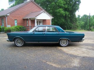 1965 Ford Galaxie 500 4 Door With 390 4 Barrel And Automatic Trans photo
