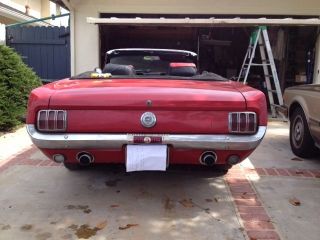 1966 Ford Mustang Gt Convertable,  Diamond In The Rough photo