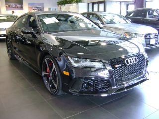2014 Audi Rs7 Panther Black Exclusive Black Interior Rs 7 photo