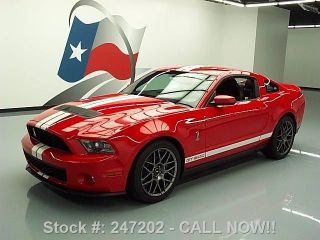 2012 Ford Mustang Shelby Gt500 Svt Performance 6k Texas Direct Auto photo