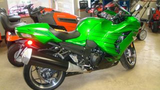 2012 Kawasaki Ninja Zx14r Green photo