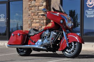 2014 Indian Chieftain Numbered Bike 728 Of 1901 - Indian Motorcycle Red - photo
