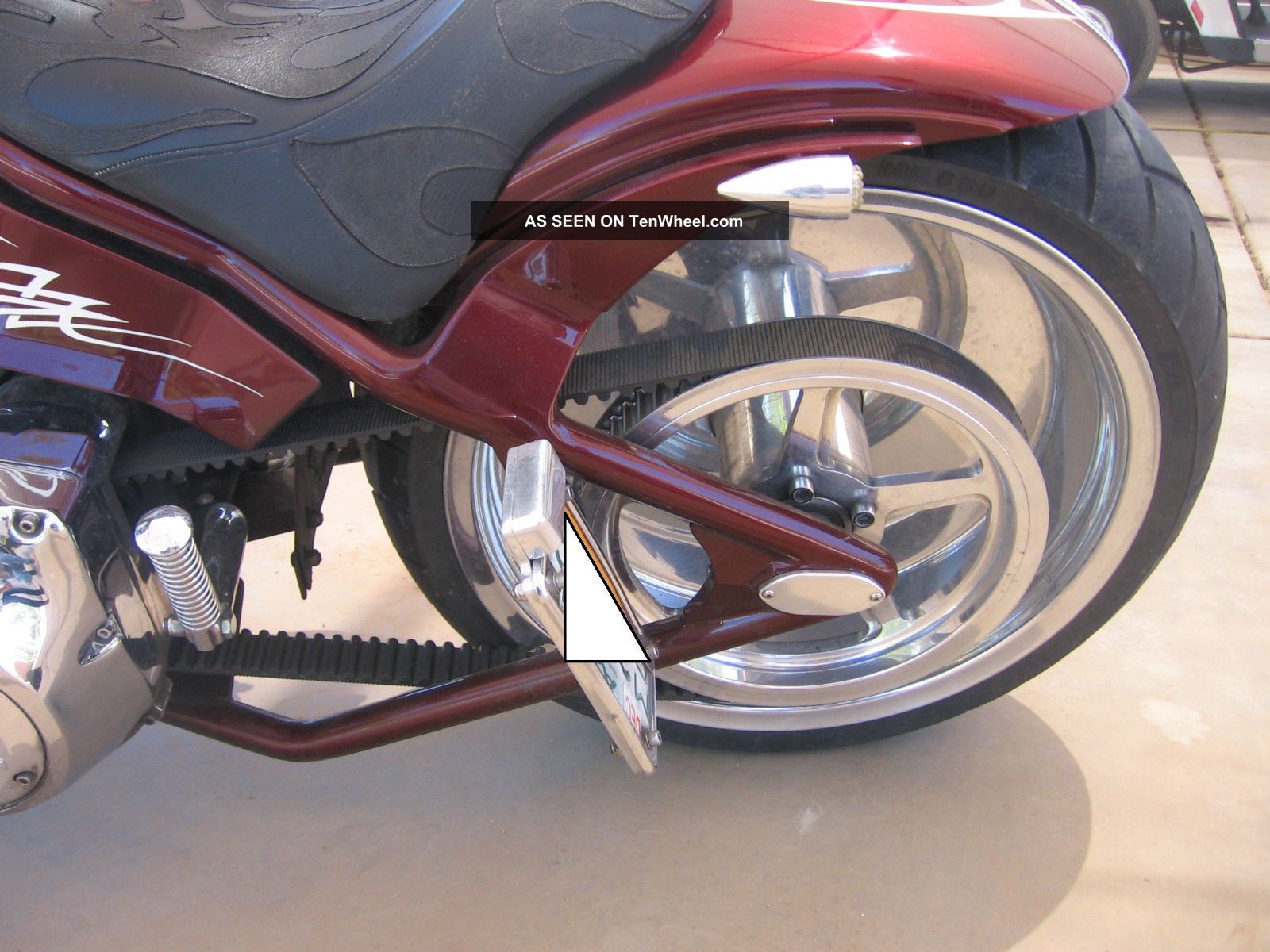 2002 American Ironhorse Tejas Custom Pro Street Chopper