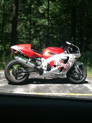 1998 Suzuki Gsxr 600 Srad Custom Swing Arm Lucky Strike photo
