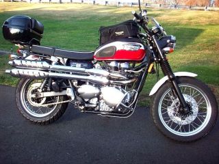 2006 Triumph Scrambler Loaded With Accesories Ready To Rock photo