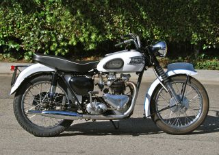 1957 Triumph Thunderbird,  650 Pre - Unit,  Matching Numbers,  Great Riding Condition photo