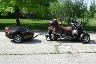 2012 Can Am Spyder Rt Limited Se5 With Matching Trailer photo
