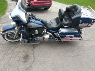 2000 Harley Davidson Ultra Classic 1450cc Fuel Injected Trailer Hitch & Chrome photo