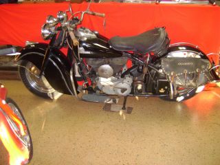 1946 Indian Chief Paint Unrestored Motorcycle photo