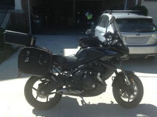 2012 Black Kawasaki Versys Kle650 photo