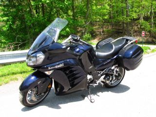 Kawasaki Concours Abs 2010 Dark Blue,  Meticulously Maintained,  Extra Tires, photo