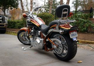 2008 105th Anniversary Harley Davidson Screaming Eagle Soft Tail Springer photo