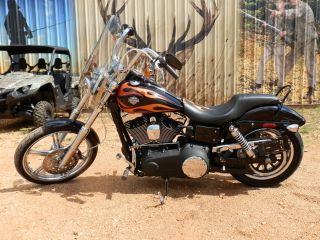 2011 Harley Davidson Dyna Wide Glide Fxdwg. . .  With Flames photo