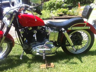 1972 Harley Xlh Ironhead Sportster - Great For A Restoration photo