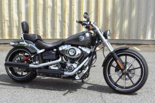 2014 Harley - Davidson Fxsb Breakout Hardy Candy Chrome Flake Financing Available photo