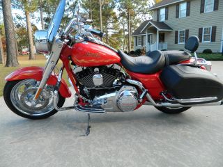 2007 Screamin Eagle Road King Razor Red Immaculate Condition photo